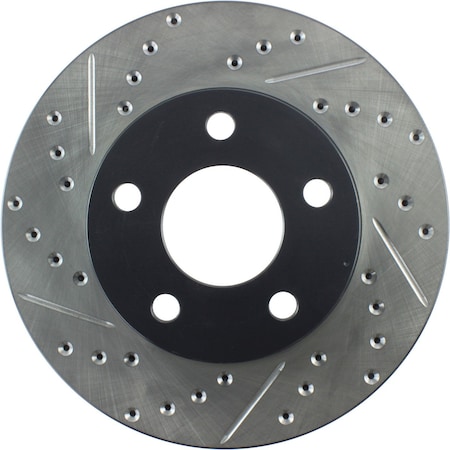 Centric Parts Sport Drilled/Slotted Brake Rotor, 127.62050R 127.62050R
